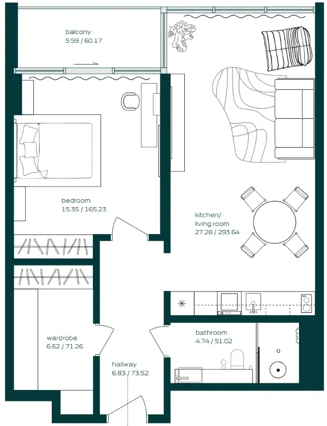 Arsenal East Vibe floor plan