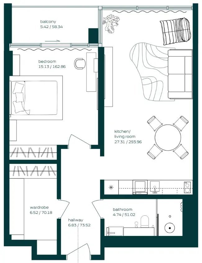 Arsenal East Vibe floor plan