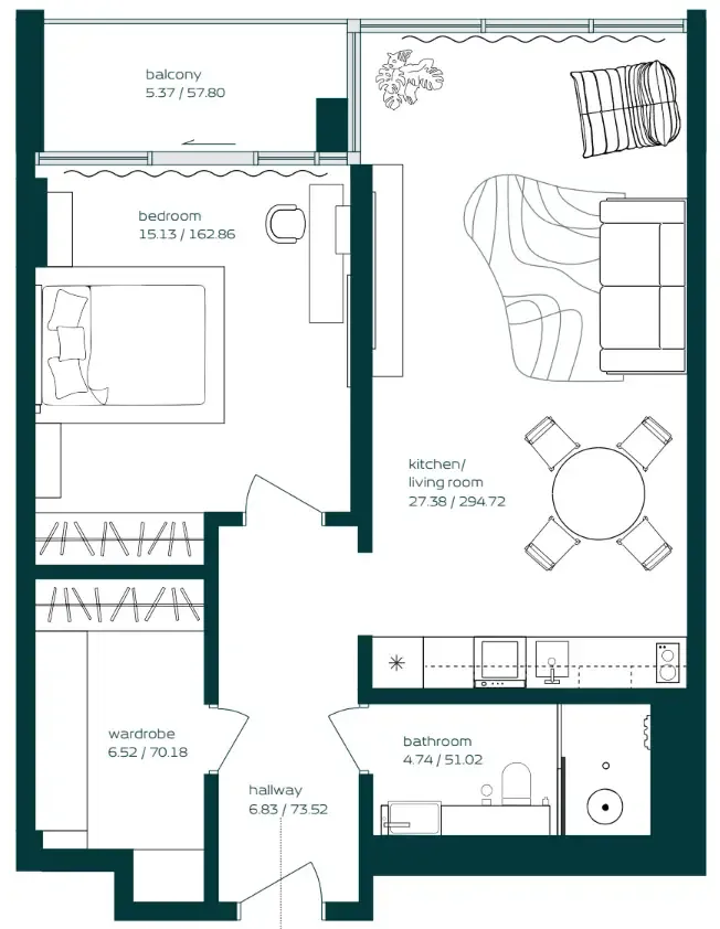 Arsenal East Vibe floor plan