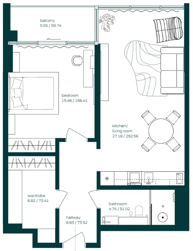 Arsenal East Vibe floor plan