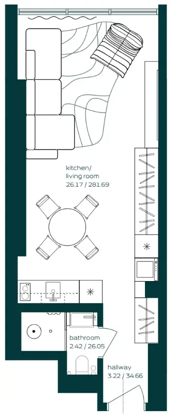 Arsenal East Vibe floor plan