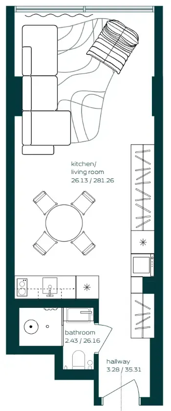 Arsenal East Vibe floor plan