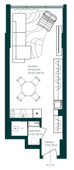 Arsenal East Vibe floor plan