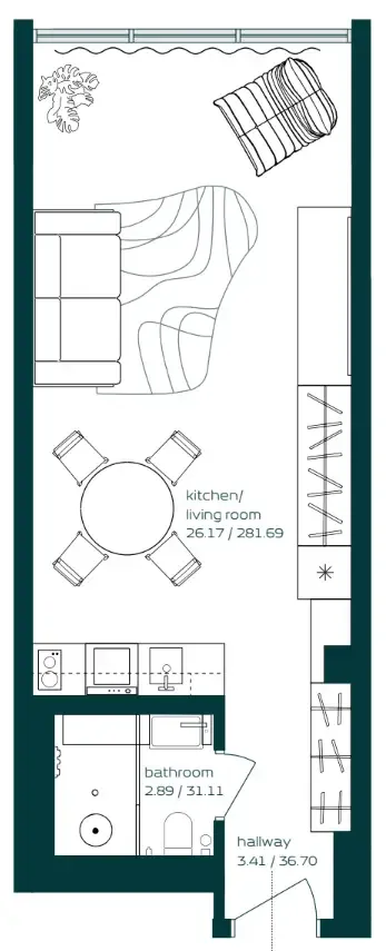 Arsenal East Vibe floor plan