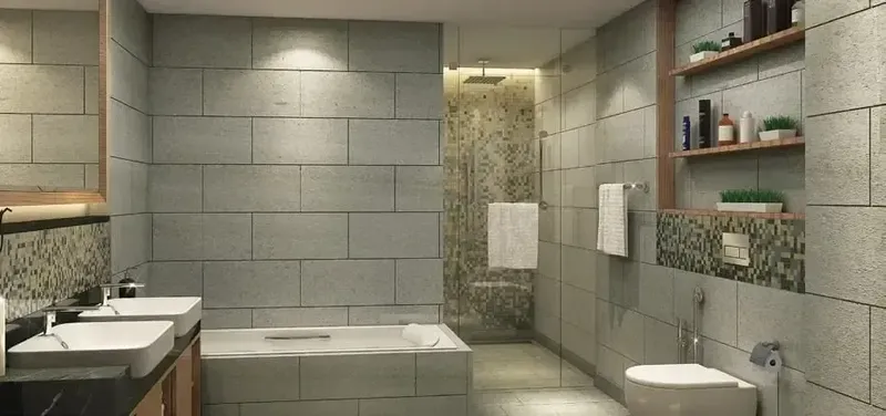 Interior at Wasl 1 Park Gate Residences in Al Kifaf Dubai