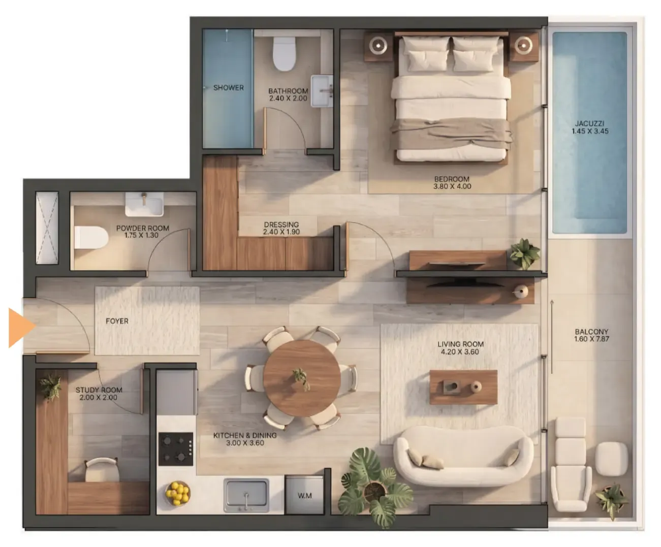 Sanzen Developments Zen Lagoons by Sanzen floor plan