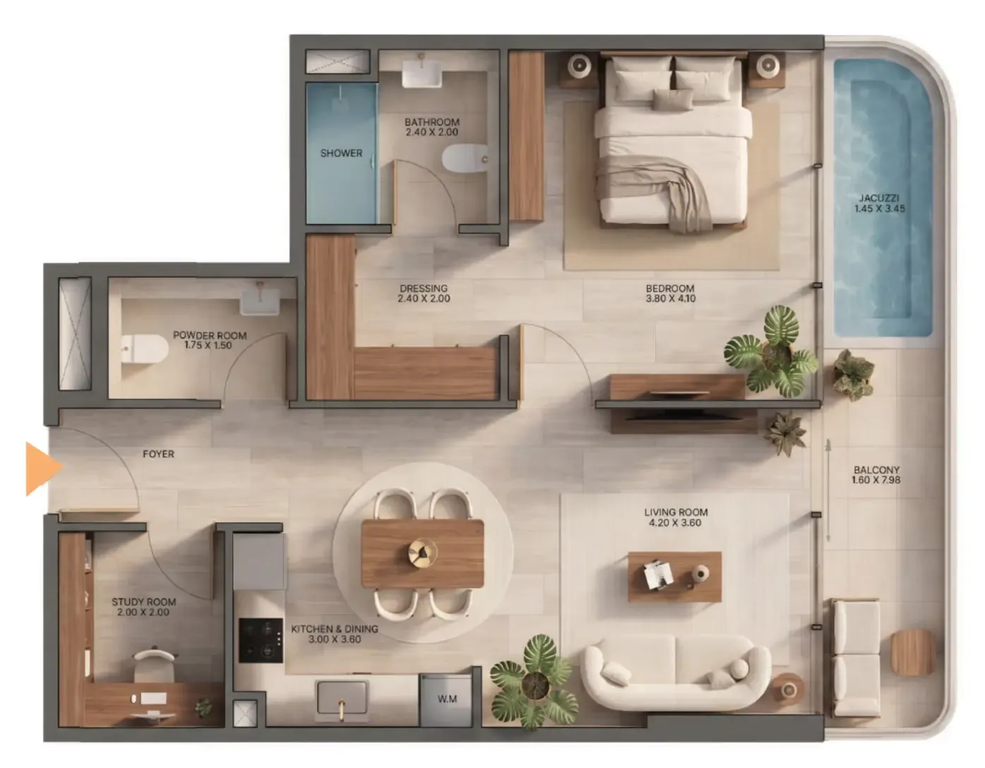 Sanzen Developments Zen Lagoons by Sanzen floor plan