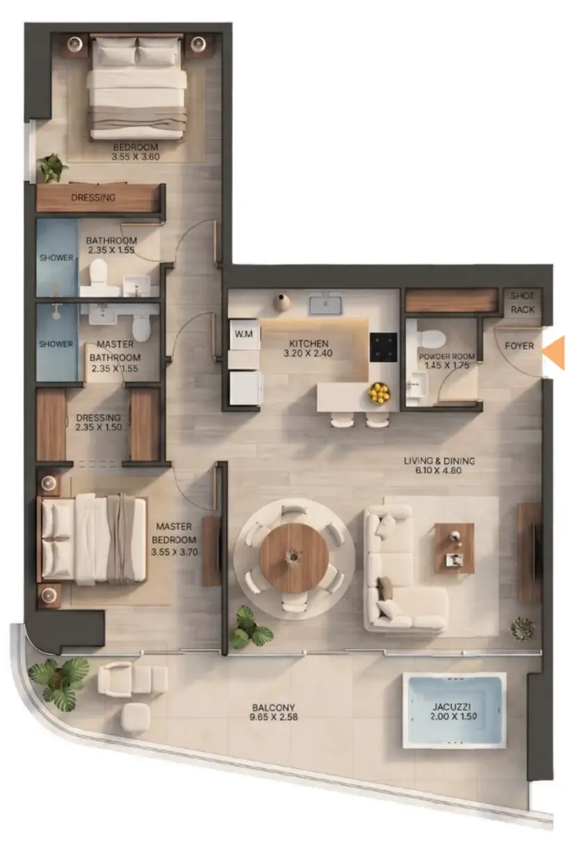 Sanzen Developments Zen Lagoons by Sanzen floor plan