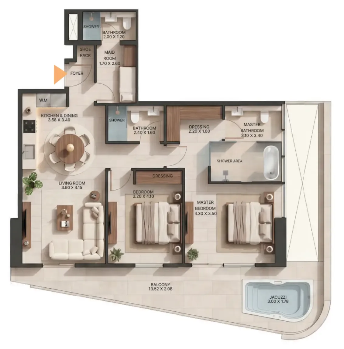 Sanzen Developments Zen Lagoons by Sanzen floor plan