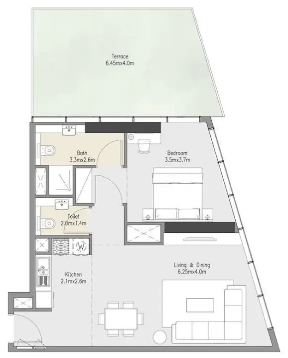 Amber Developments Zenith Residences floor plan