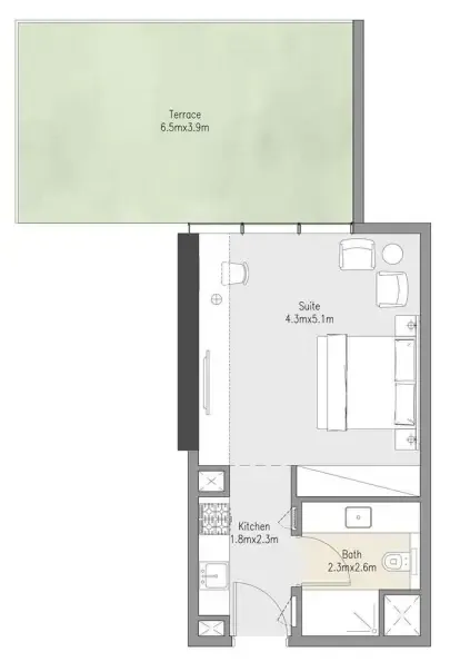 Amber Developments Zenith Residences floor plan