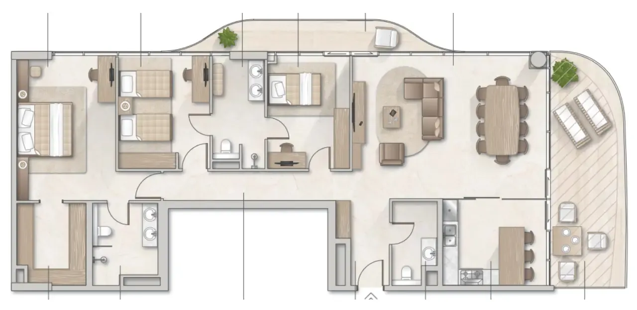 Arsenal East Zephyra Residences floor plan