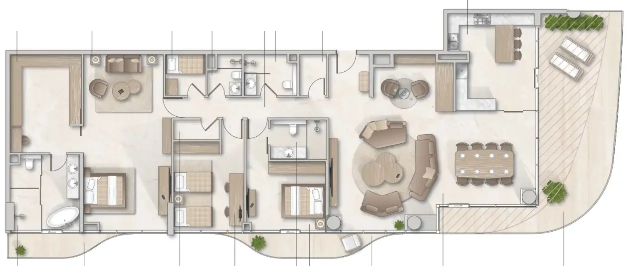 Arsenal East Zephyra Residences floor plan