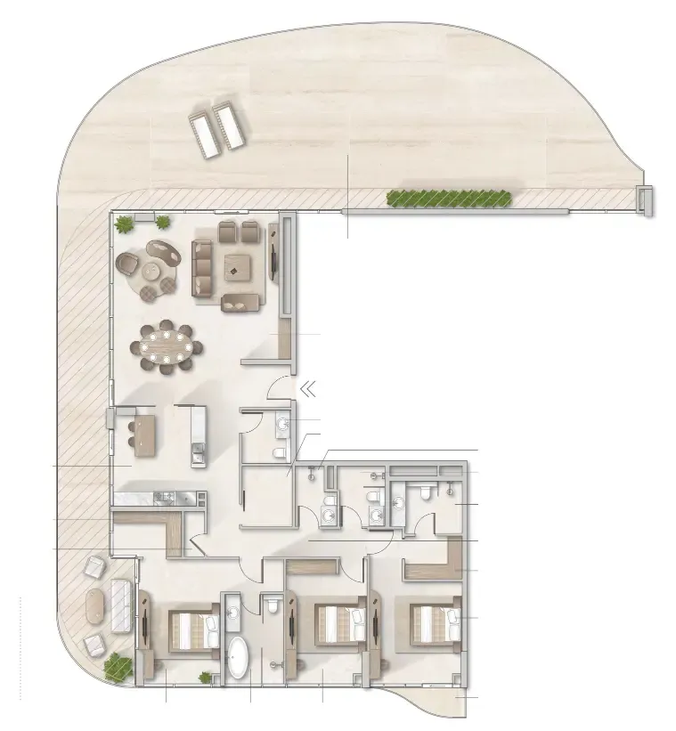 Arsenal East Zephyra Residences floor plan