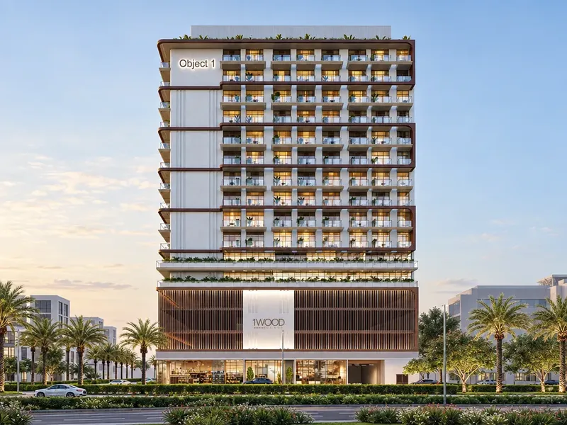 Exterior at 1WOOD Residence 2 in JVC (Jumeirah Village Circle) Dubai