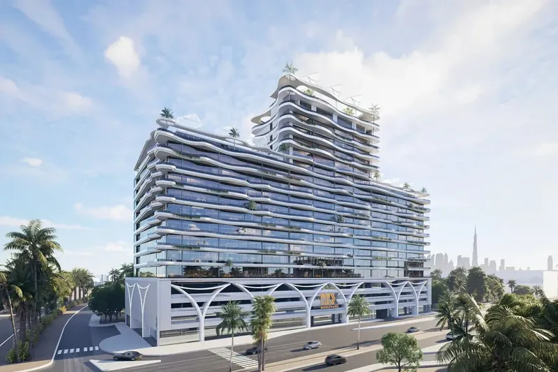 Exterior at 311 Boulevard in JVC (Jumeirah Village Circle) Dubai