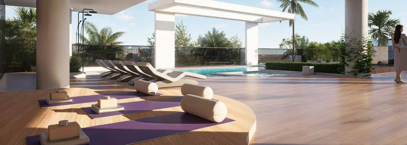 Elevated Spaces For Relaxation & Socializing amenity image at 77 Boulevard