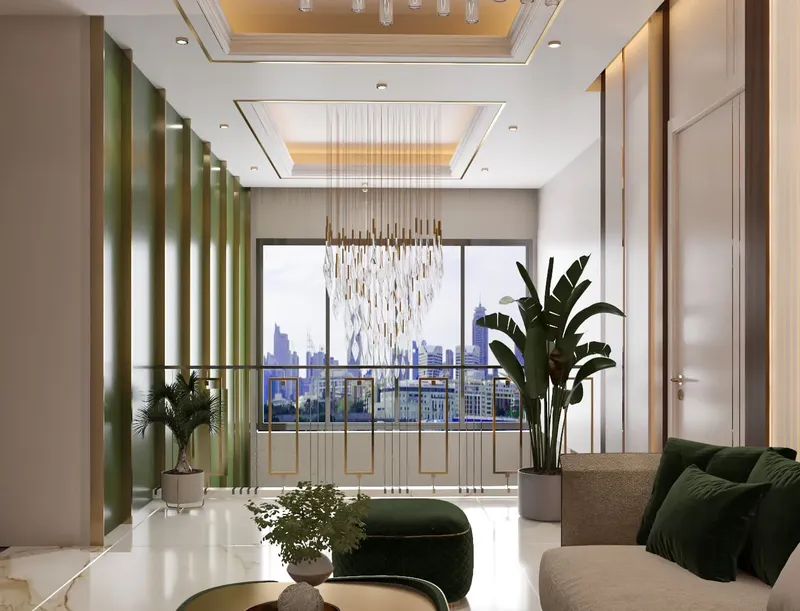 Interior at 77S Tower in Business Bay Dubai