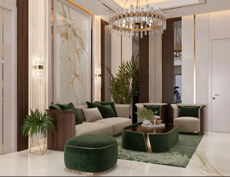 Interior at 77S Tower in Business Bay Dubai