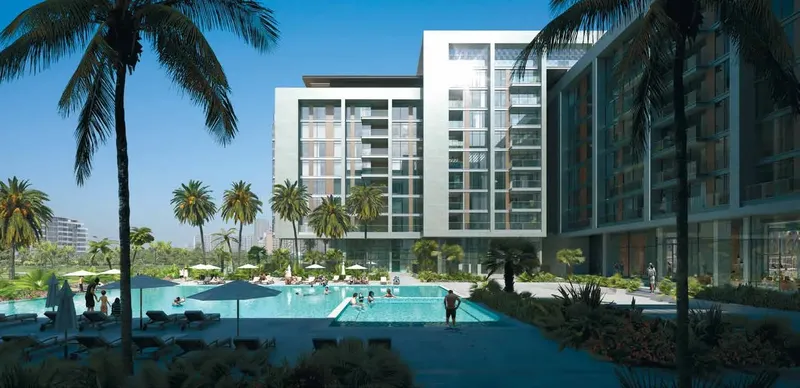 Exterior at Acacia Park Heights in Dubai Hills Dubai