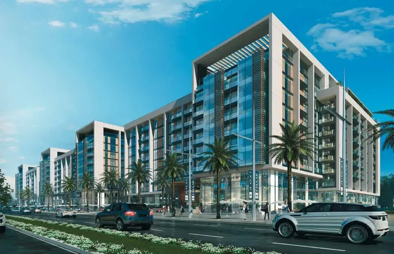 Exterior at Acacia Park Heights in Dubai Hills Dubai
