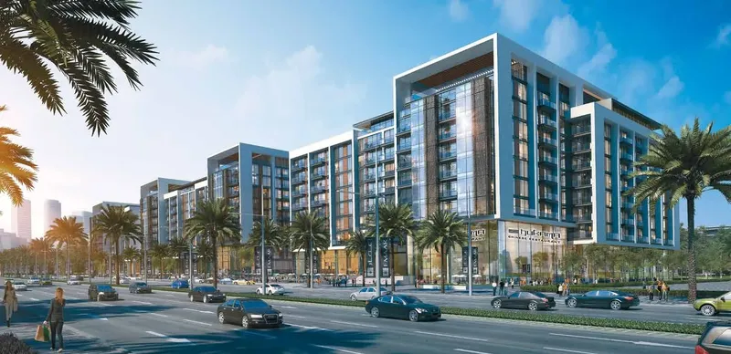 Exterior at Acacia Park Heights in Dubai Hills Dubai