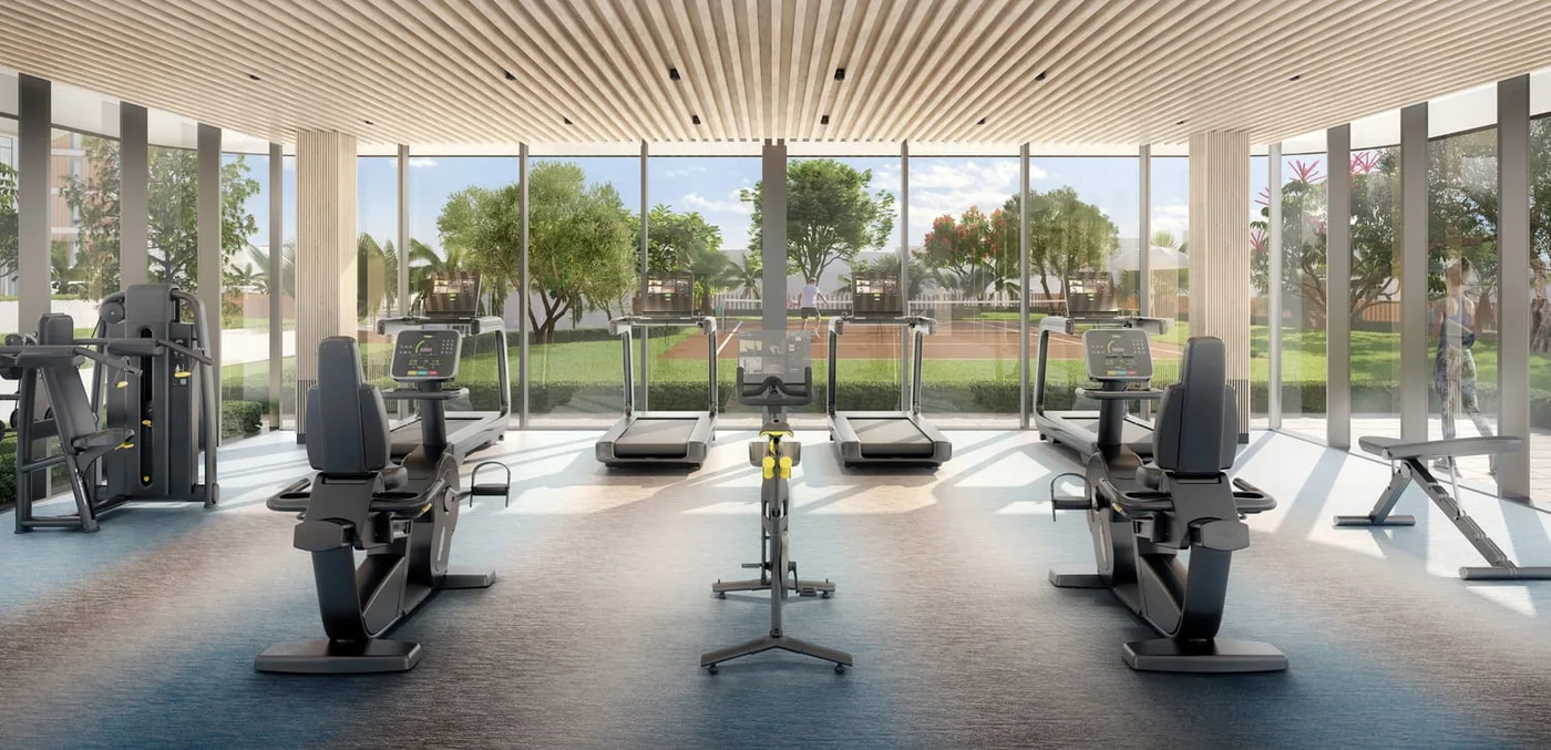 State-Of-The-Art Gym amenity image at Address Residences Al Marjan Island
