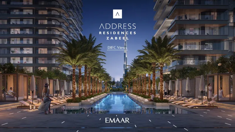 Exterior at Address Residences Zabeel in Zabeel 1&2 Dubai