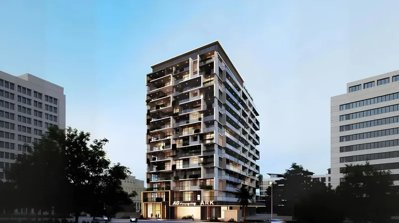 Exterior at AG Ark in Dubailand Residence Complex Dubai