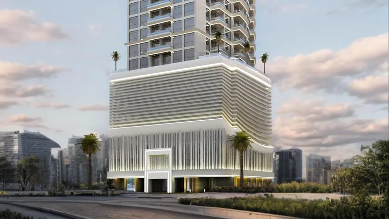 Exterior at Ajman Pearl Tower in Al Rashidiya 1 Ajman