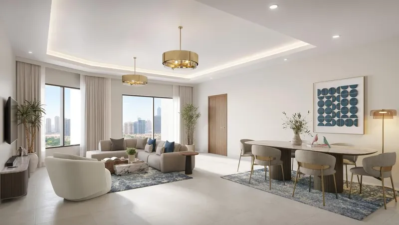 Interior at Ajman Pearl Tower in Al Rashidiya 1 Ajman
