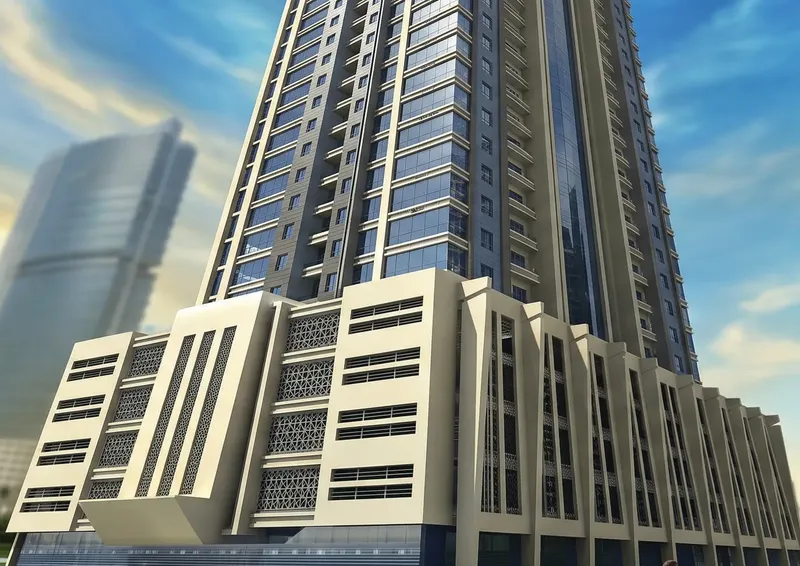 Exterior at Al Aamra 3 Tower in Al Amerah Ajman