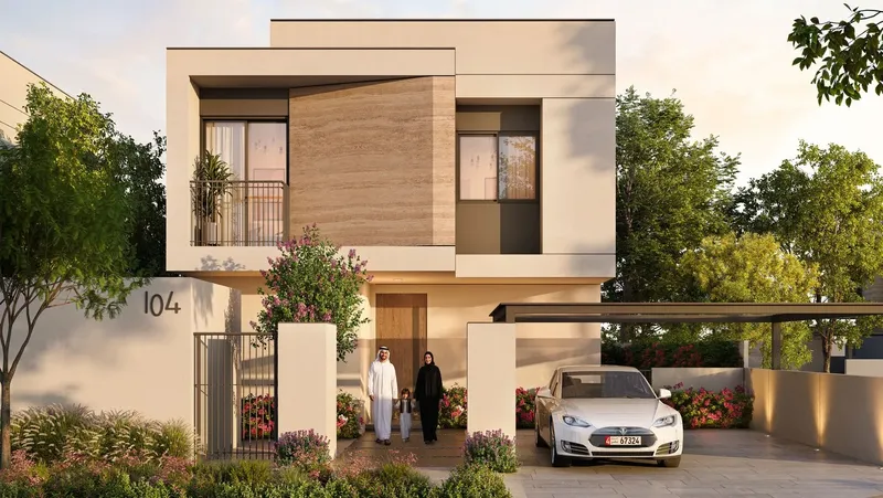 Exterior at Al Ghadeer Parks in Abu Dhabi Abu Dhabi