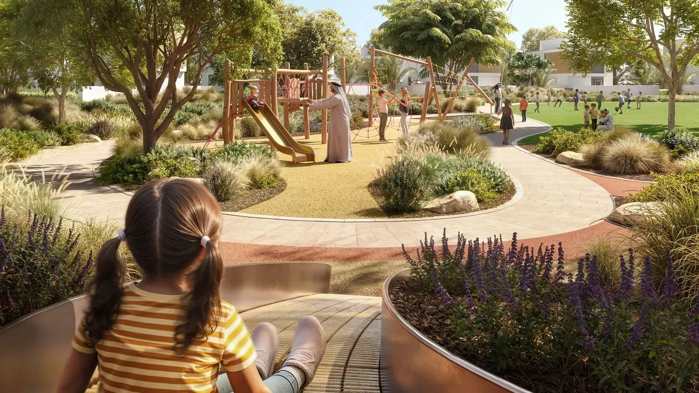Kids Play Area amenity image at Al Ghadeer Parks