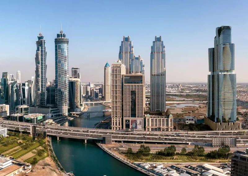 Exterior at Al Habtoor Tower in Business Bay