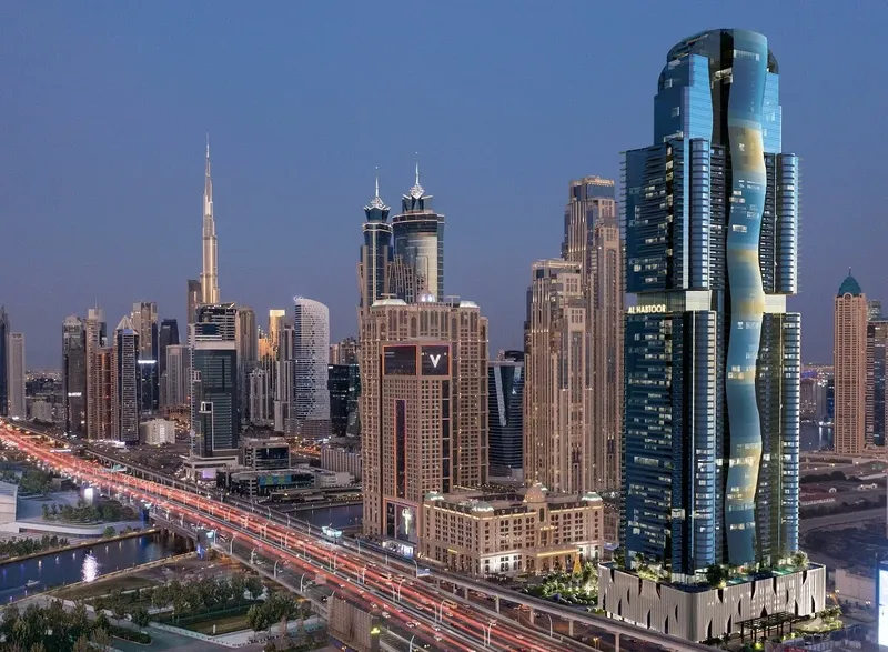 Exterior at Al Habtoor Tower in Business Bay