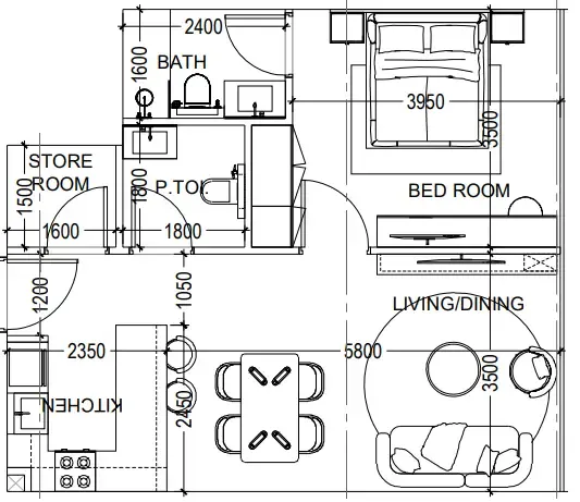 Dugasta Al Haseen Residences 6 floor plan