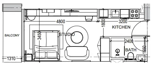 Dugasta Al Haseen Residences 6 floor plan