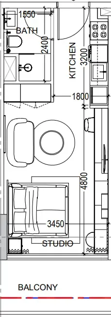 Dugasta Al Haseen Residences 6 floor plan