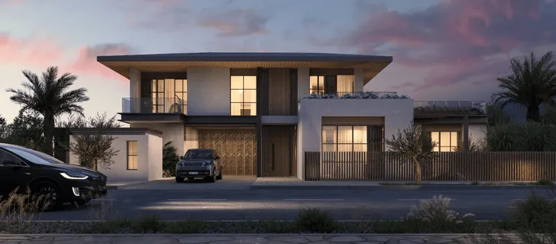 Exterior at Al Naseem Villas by Modon Properties in Abu Dhabi Abu Dhabi