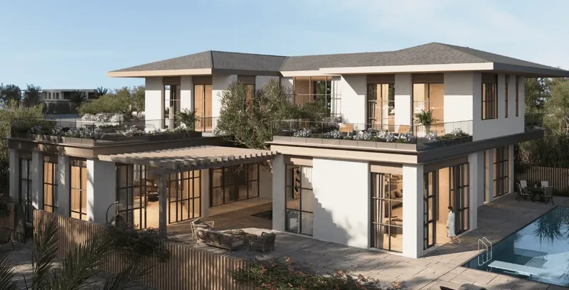 Exterior at Al Naseem Villas by Modon Properties in Abu Dhabi Abu Dhabi