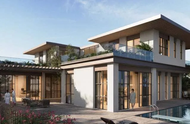 Exterior at Al Naseem Villas by Modon Properties in Abu Dhabi Abu Dhabi