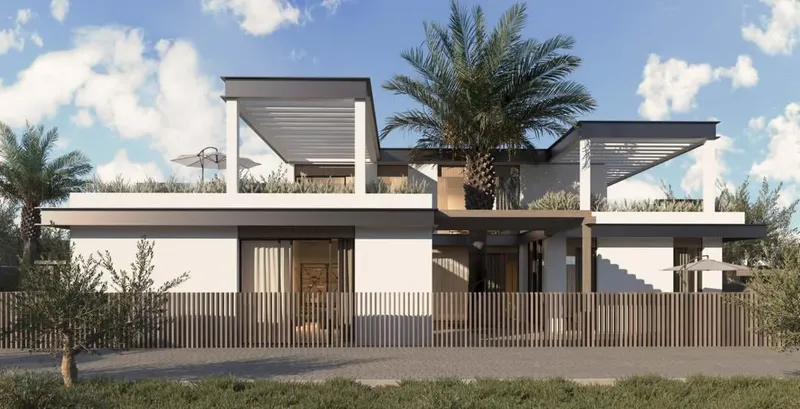 Exterior at Al Naseem Villas by Modon Properties in Abu Dhabi Abu Dhabi