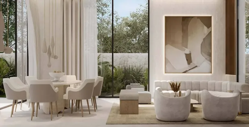 Interior at Al Naseem Villas by Modon Properties in Abu Dhabi Abu Dhabi