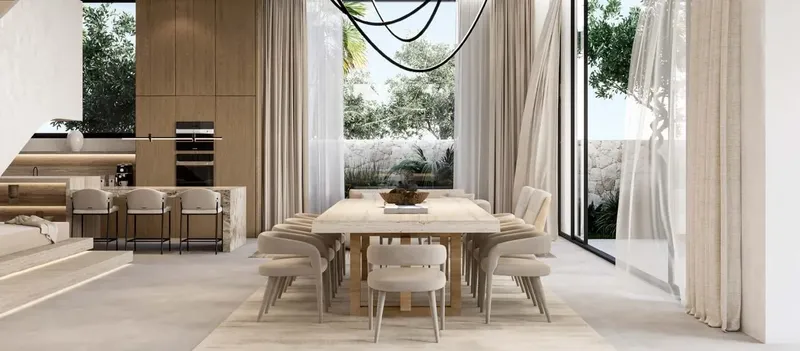 Interior at Al Naseem Villas by Modon Properties in Abu Dhabi Abu Dhabi