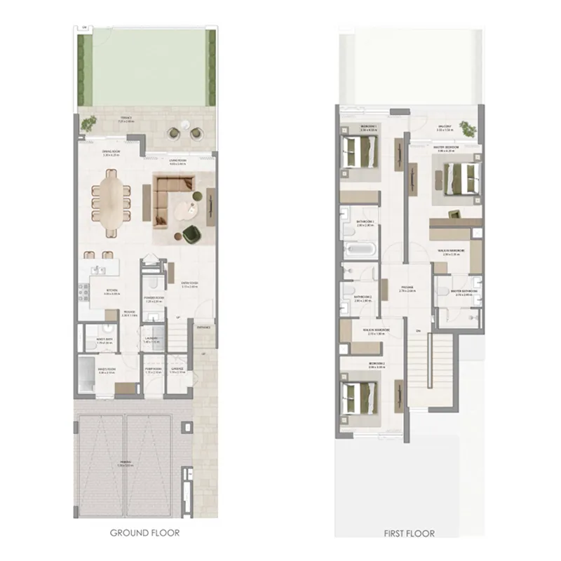 Emaar Alva The Valley floor plan