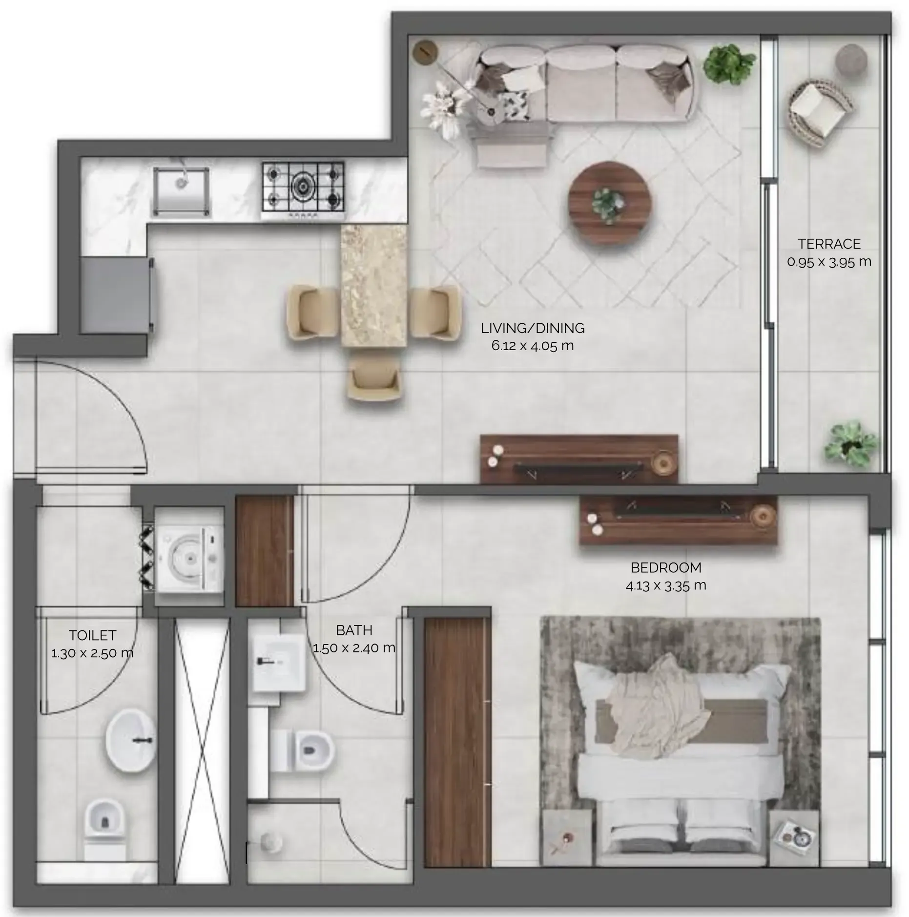 Palladium Prime Real Estate Development Amazonia Residence floor plan