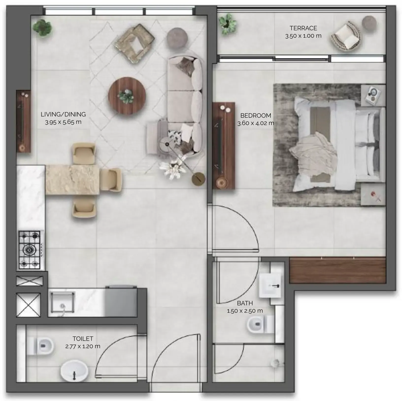 Palladium Prime Real Estate Development Amazonia Residence floor plan