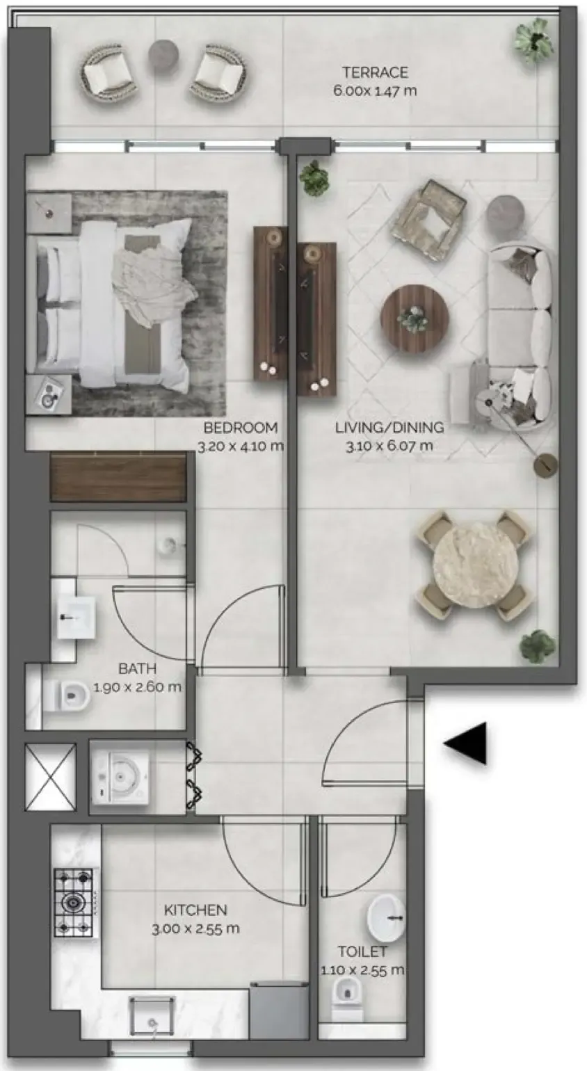 Palladium Prime Real Estate Development Amazonia Residence floor plan