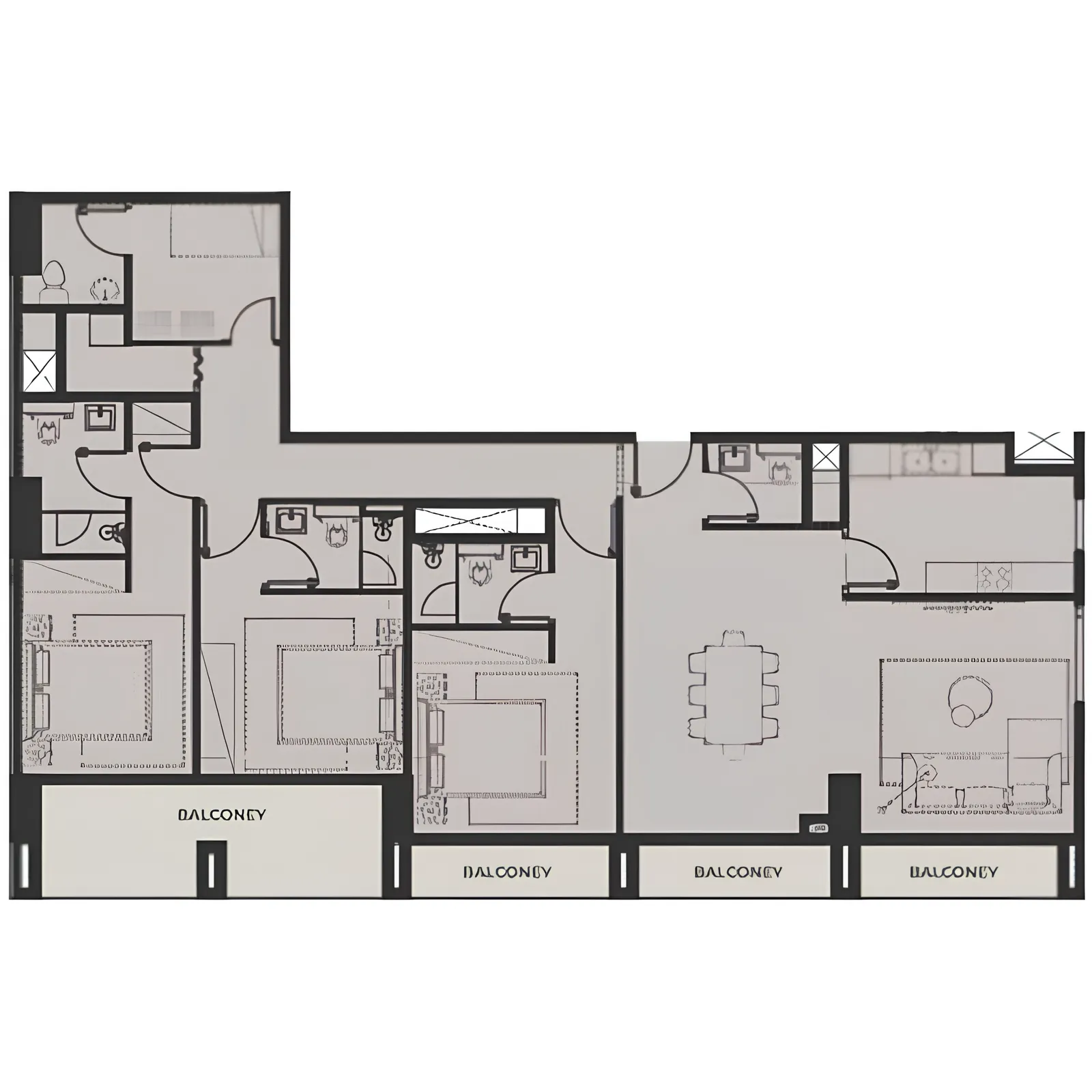 Palladium Prime Real Estate Development Amazonia Residence floor plan